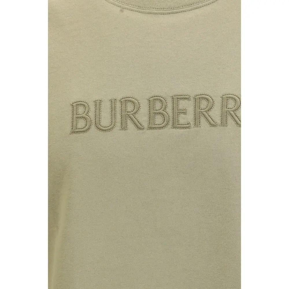 Burberry Bicolor Cotton T-Shirt by Burberry
