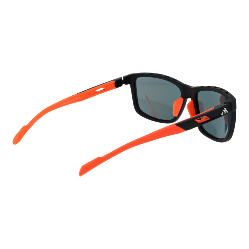 Lunettes de soleil Adidas homme rectangulaires en plastique noir – AD-1066087