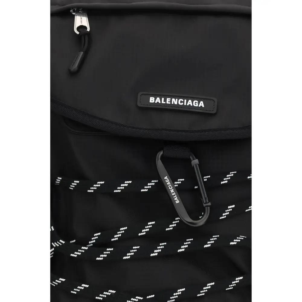 Balenciaga Black Nylon Shoulder Bag by Balenciaga