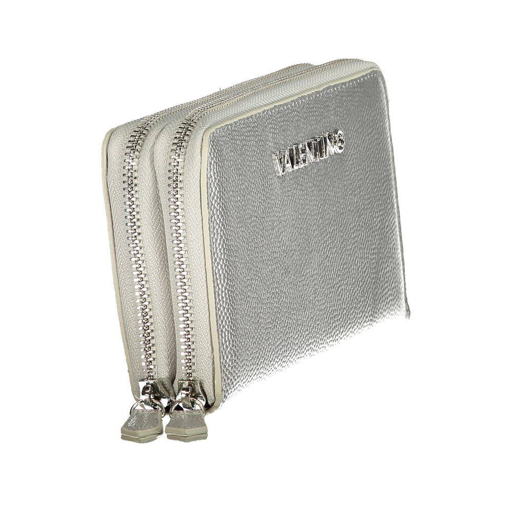 Valentino Argento Polyurethane Women Wallet