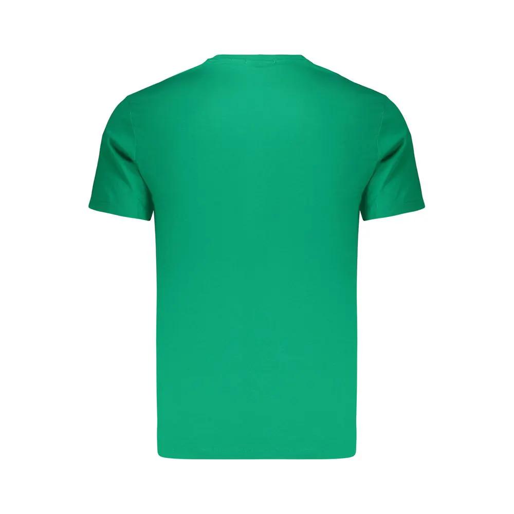 Calvin Klein Green Cotton Men's T-Shirt by Calvin Klein