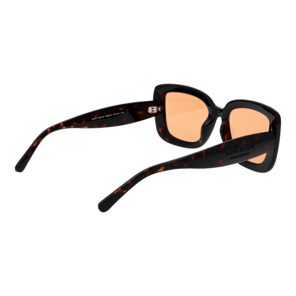 Lunettes de soleil Marc Jacobs femme en plastique marron – MA-1067812