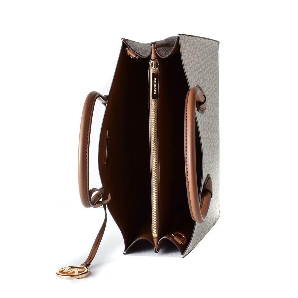 Michael Kors Gray Leather Handbag by Michael Kors