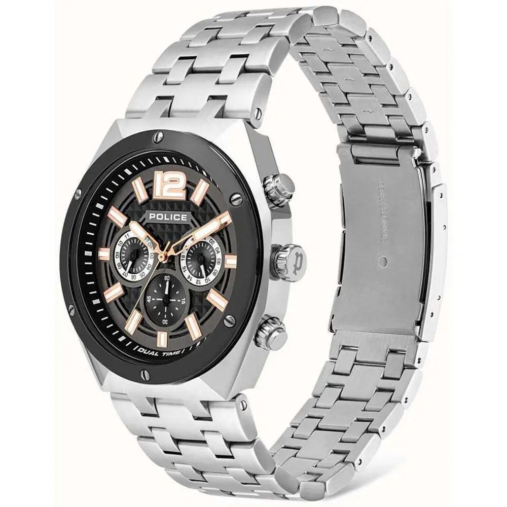 Police Gray Stainless Steel Dress Watch by Police