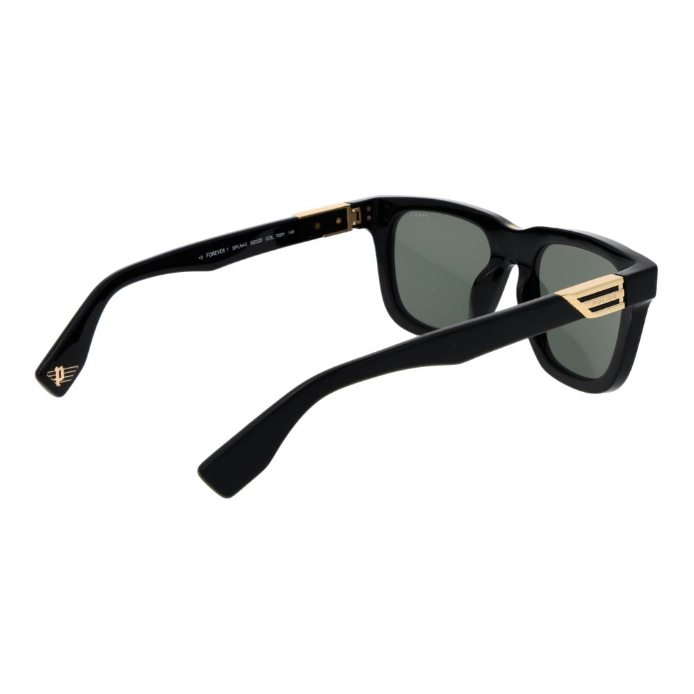 Police Black Cellulose Acetate Sunglasses