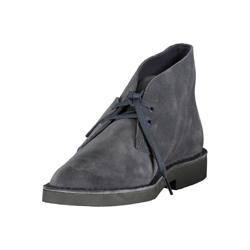 Bottines Clarks homme en cuir bleu – CL-45490
