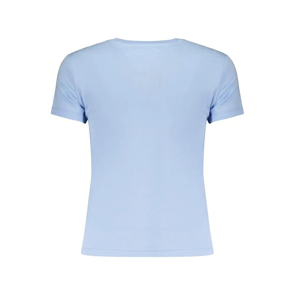 Tommy Hilfiger Azzurro Cotton Women's T-Shirt by Tommy Hilfiger