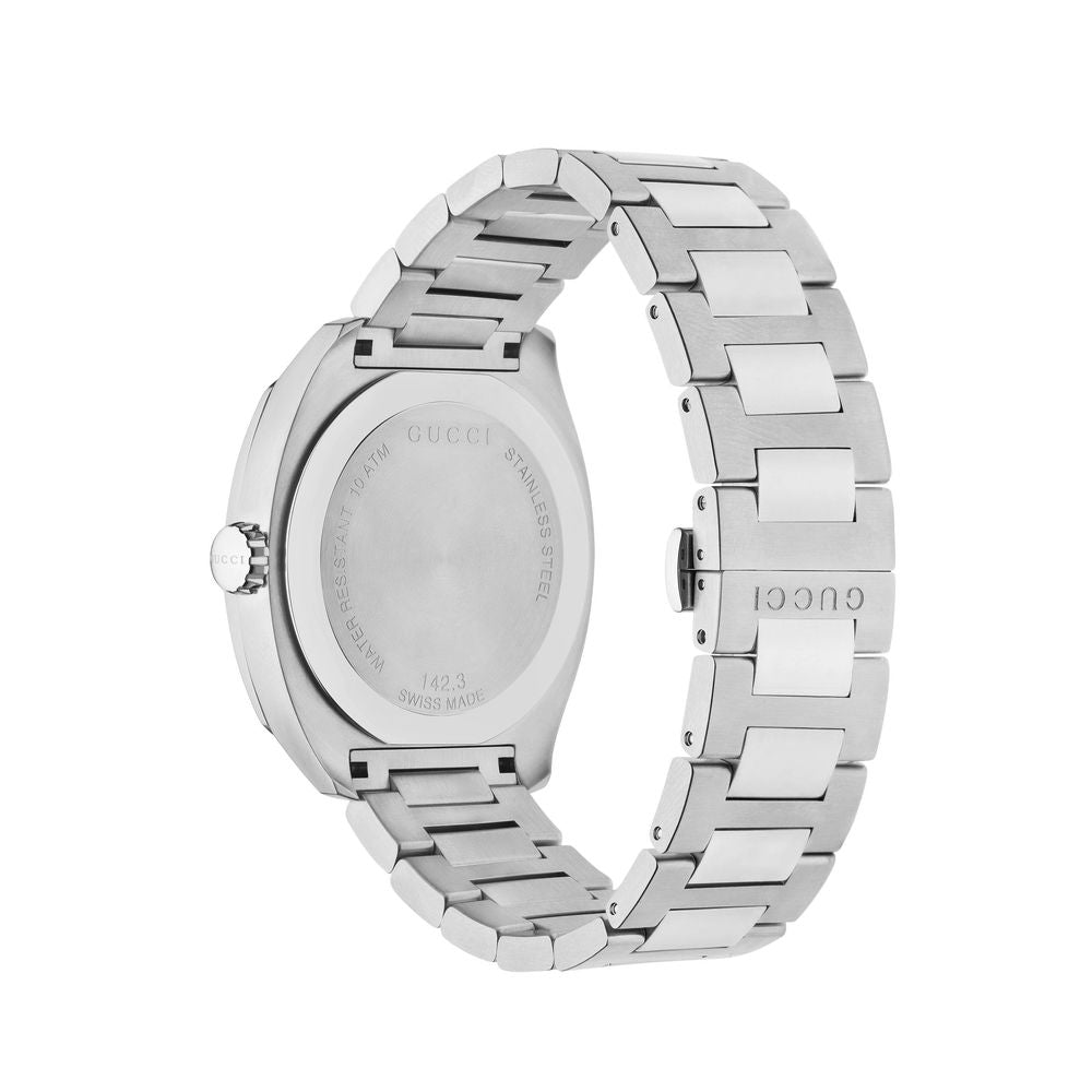Gucci Gray Stainless Steel Dress Watch