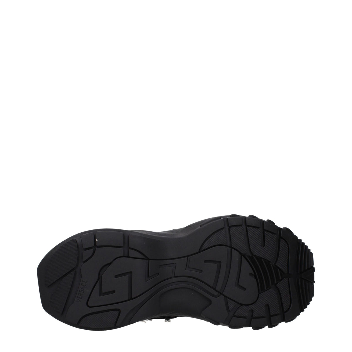 Baskets Versace homme en tissu noir – VE-15563749228809