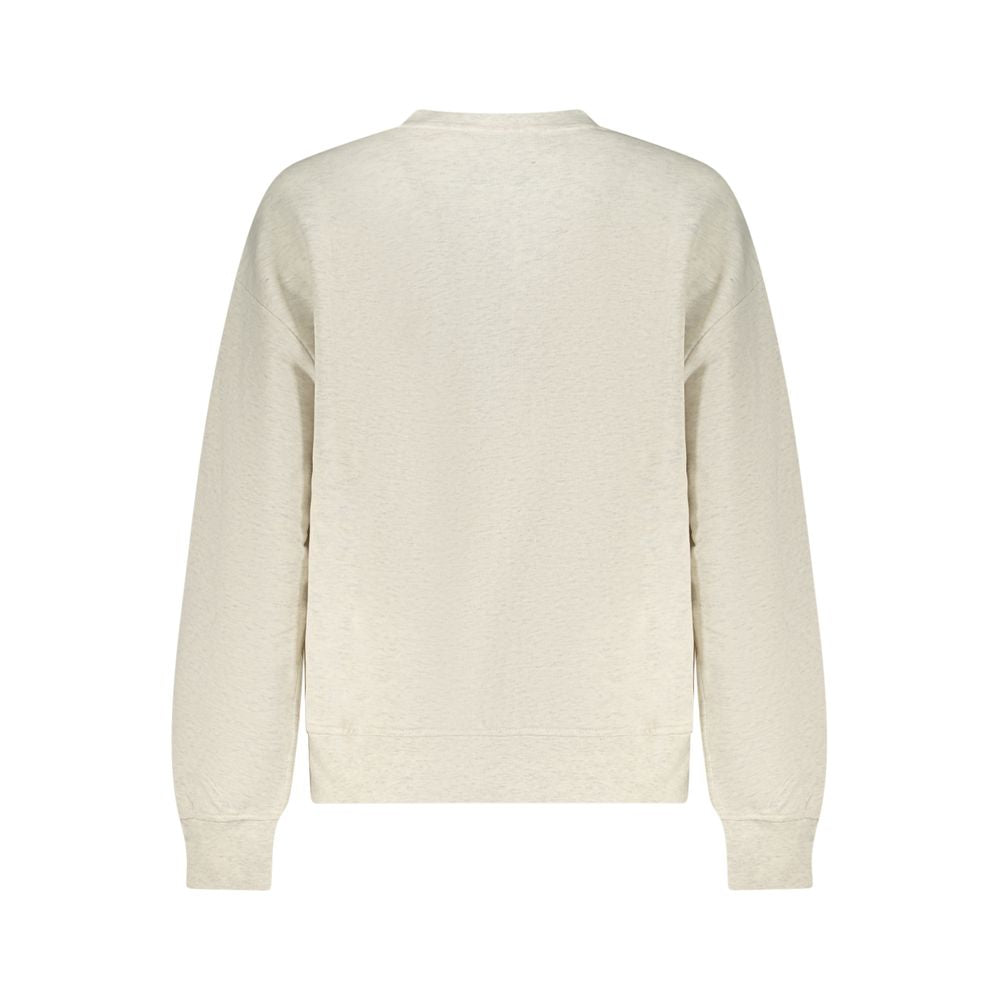 Sweat-shirt Calvin Klein femme en coton gris – CA-45593