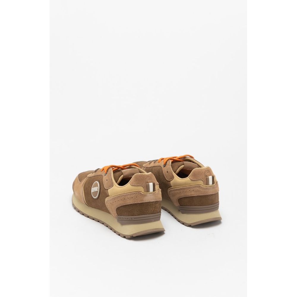 Baskets Colmar homme en daim de vache marron – CO-TRAVISS25AW