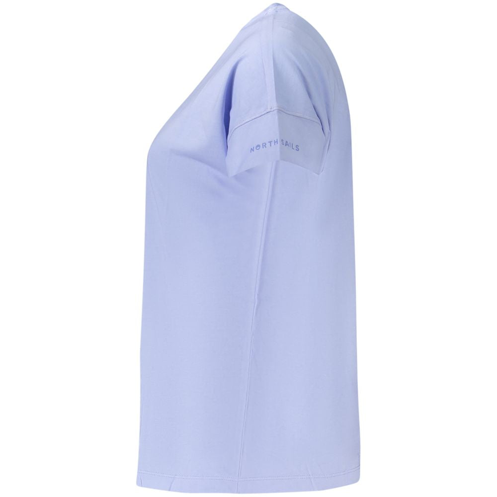 North Sails Purple Cotton T-Shirt