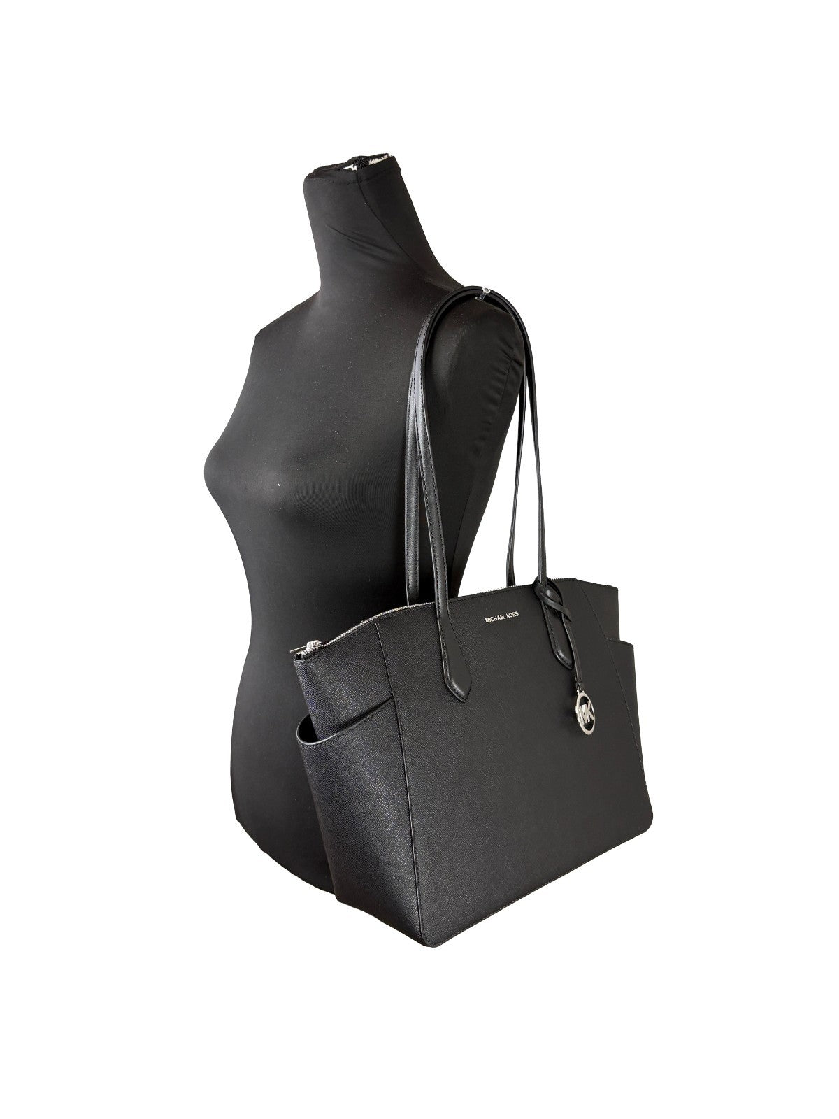 Sac cabas Michael Kors Marilyn Medium Signature noir