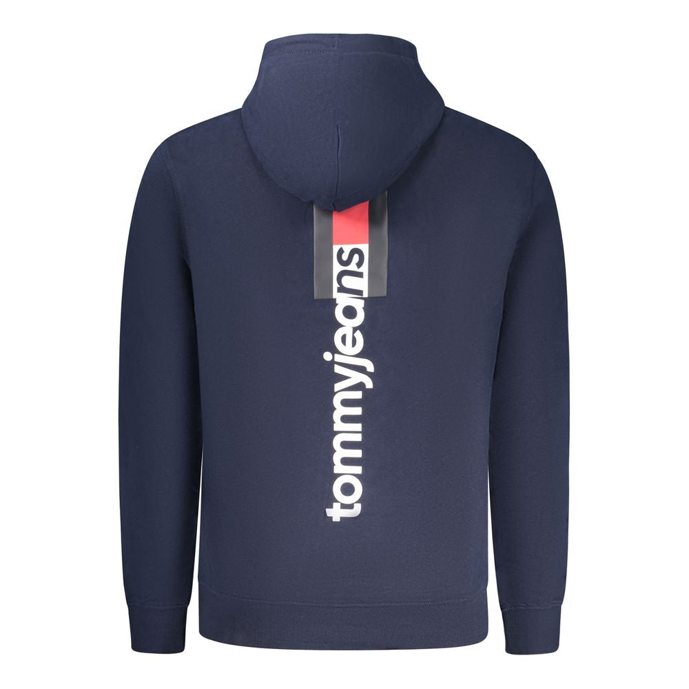 Sweat à capuche Tommy Hilfiger homme en coton bleu – TO-46076
