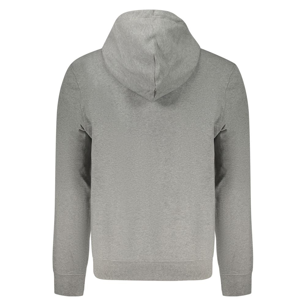 Sweat à capuche Calvin Klein homme en coton gris – CA-46113