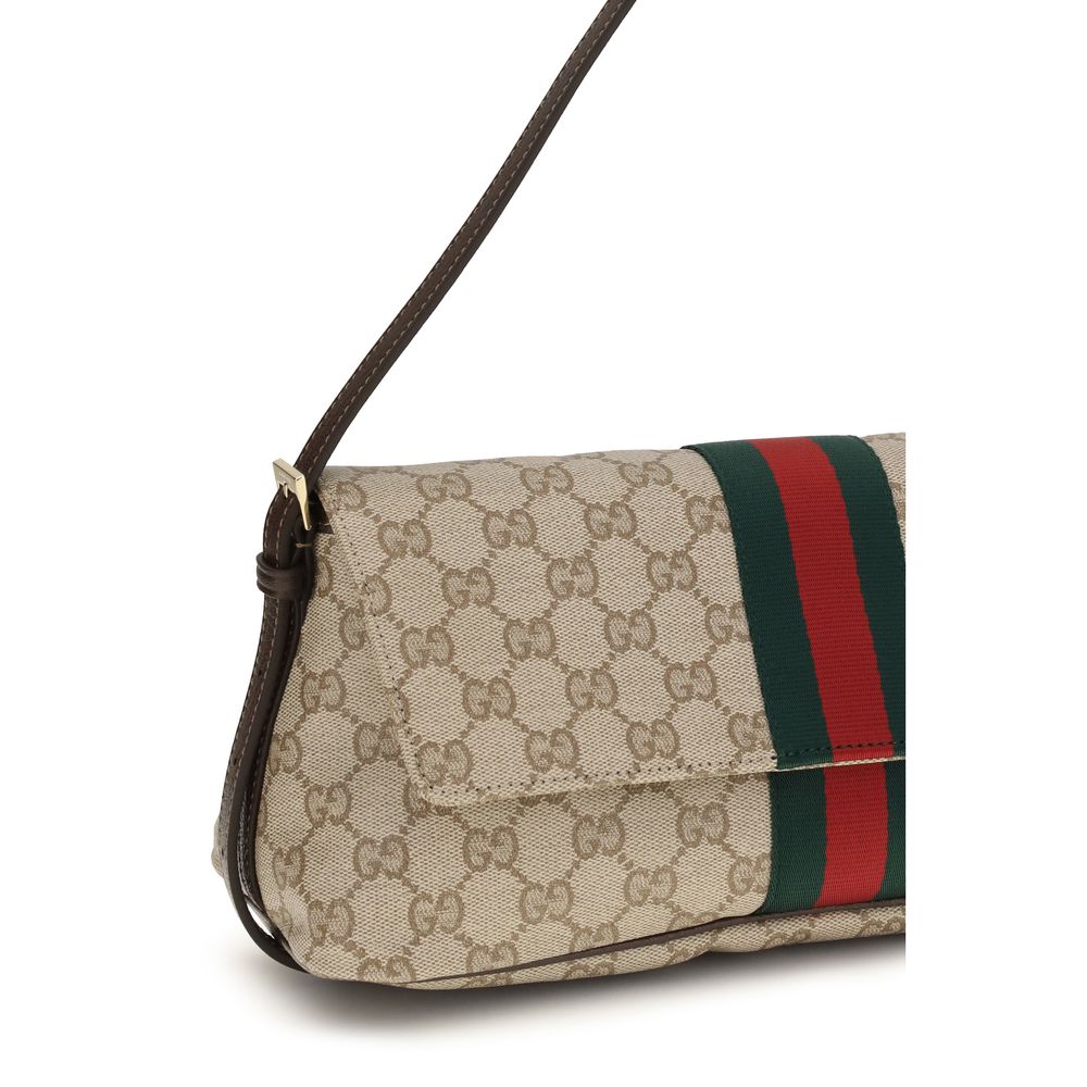 Gucci Beige Fabric Handbag