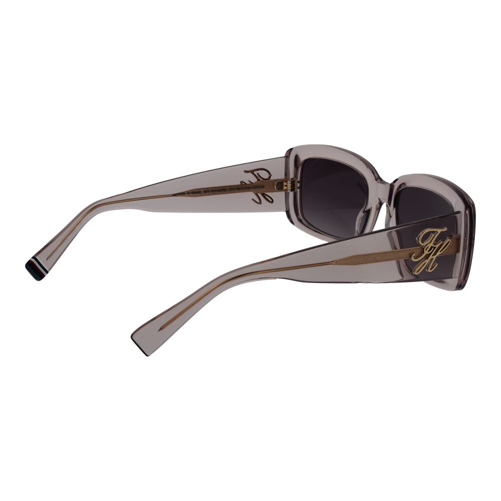 Lunettes de soleil Tommy Hilfiger femme en acétate gris – TO-1067595