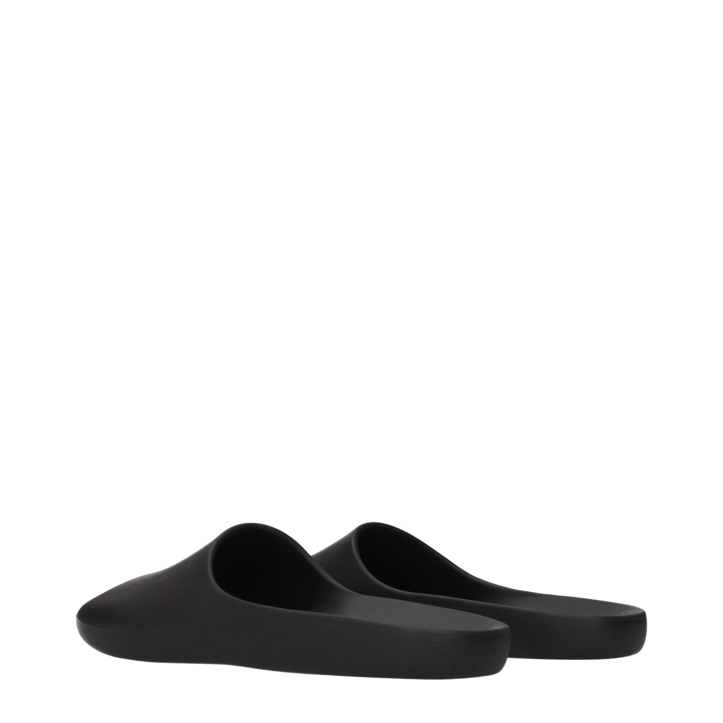 The Row Slippers Femme Noir — Caoutchouc, Silhouette Épurée & Confort Absolu | EU36-41