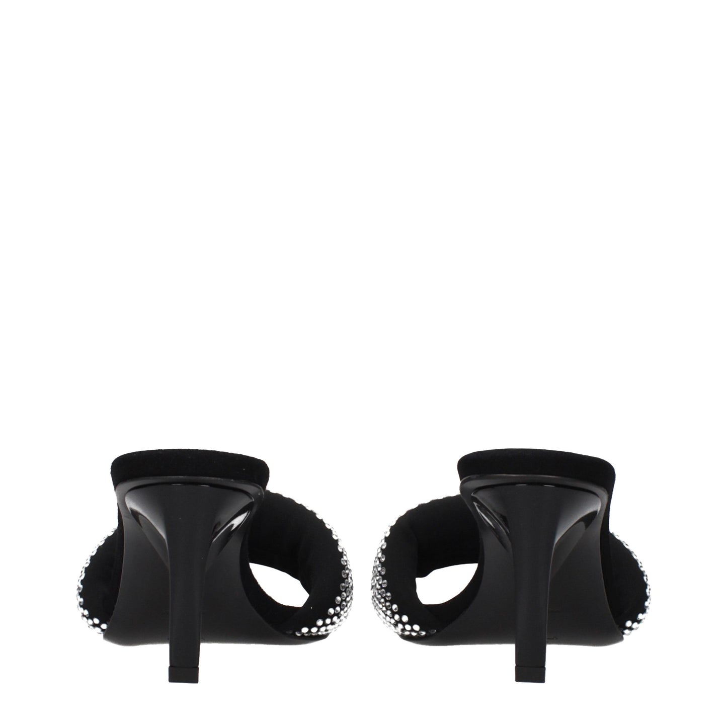 Prada Black Fabric Platform Sandals