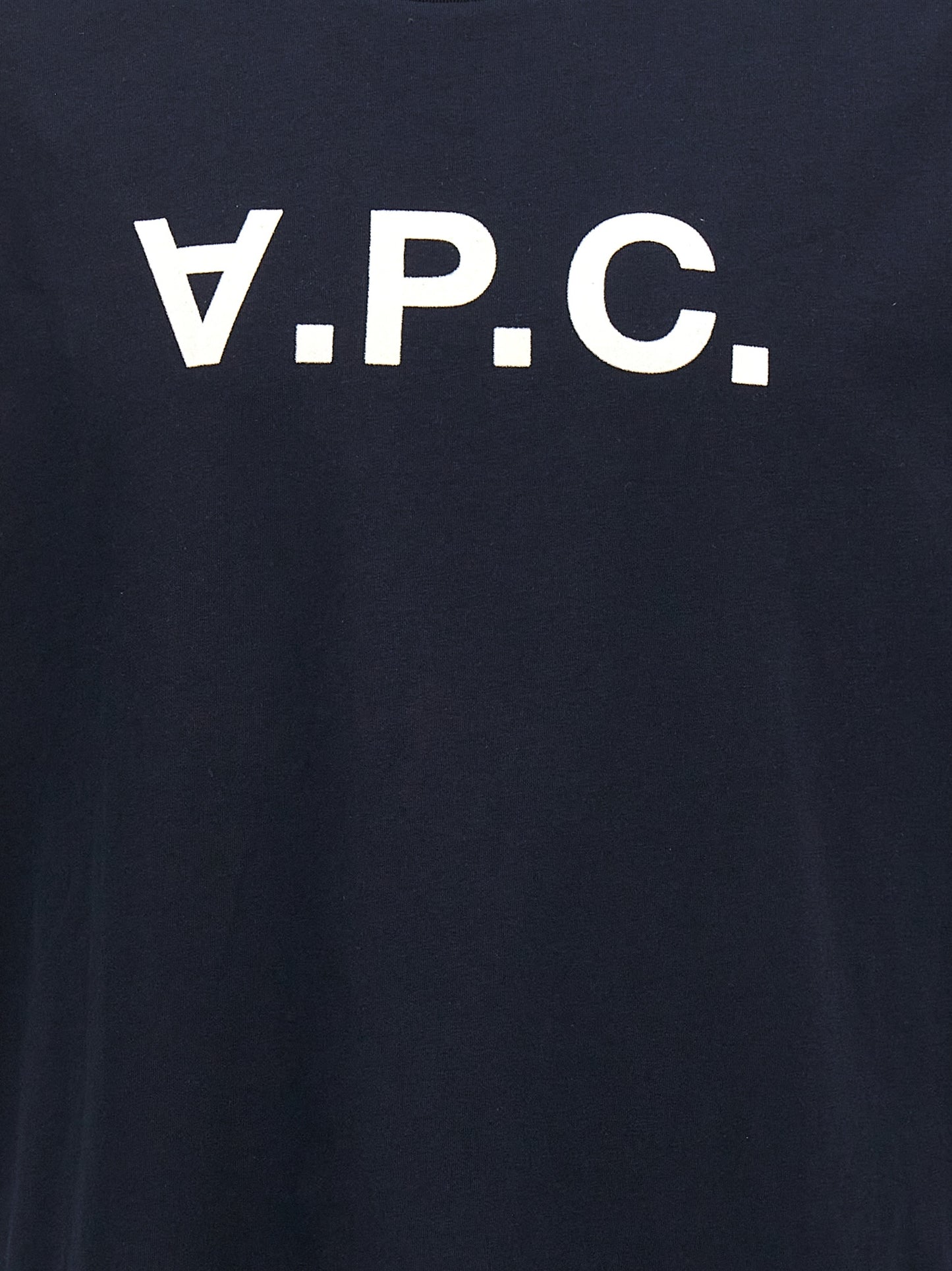 A.P.C. Blue Cotton T-Shirt