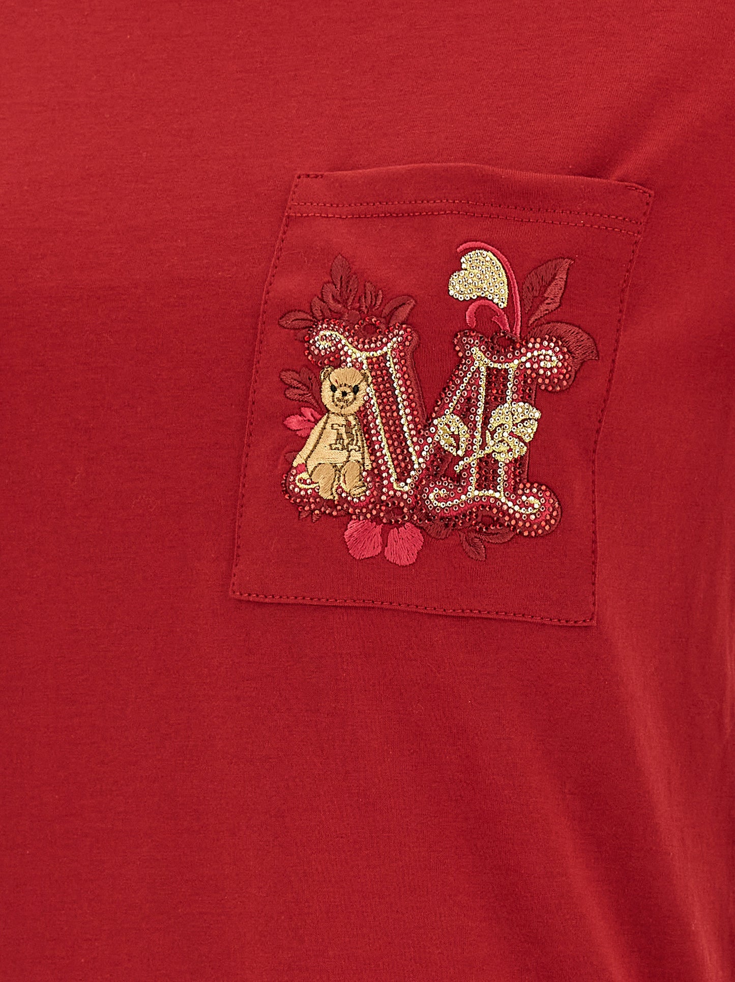Max Mara Multicolor Cotton T-Shirt
