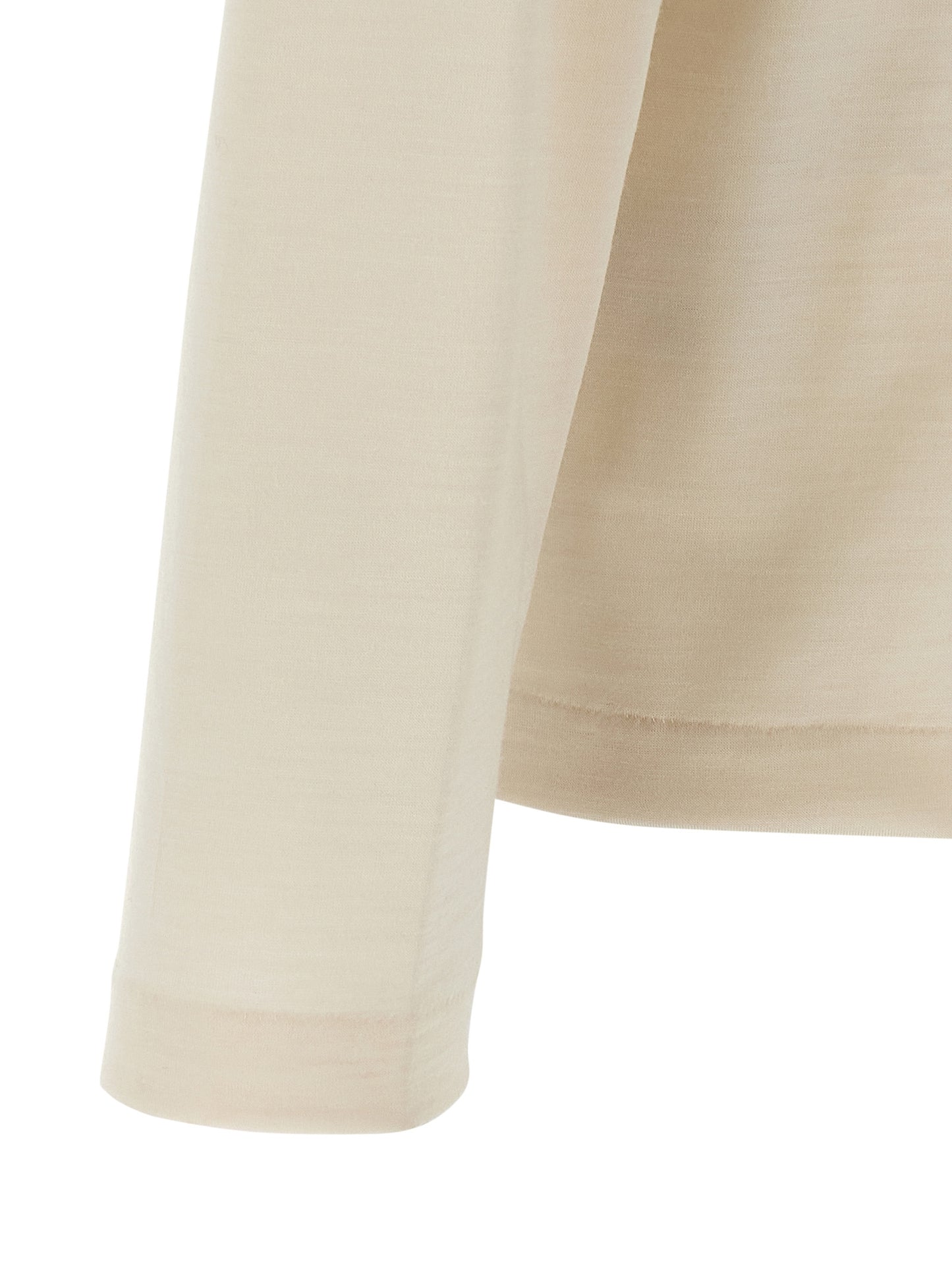 Hugo Boss Beige Wool Polo Shirt