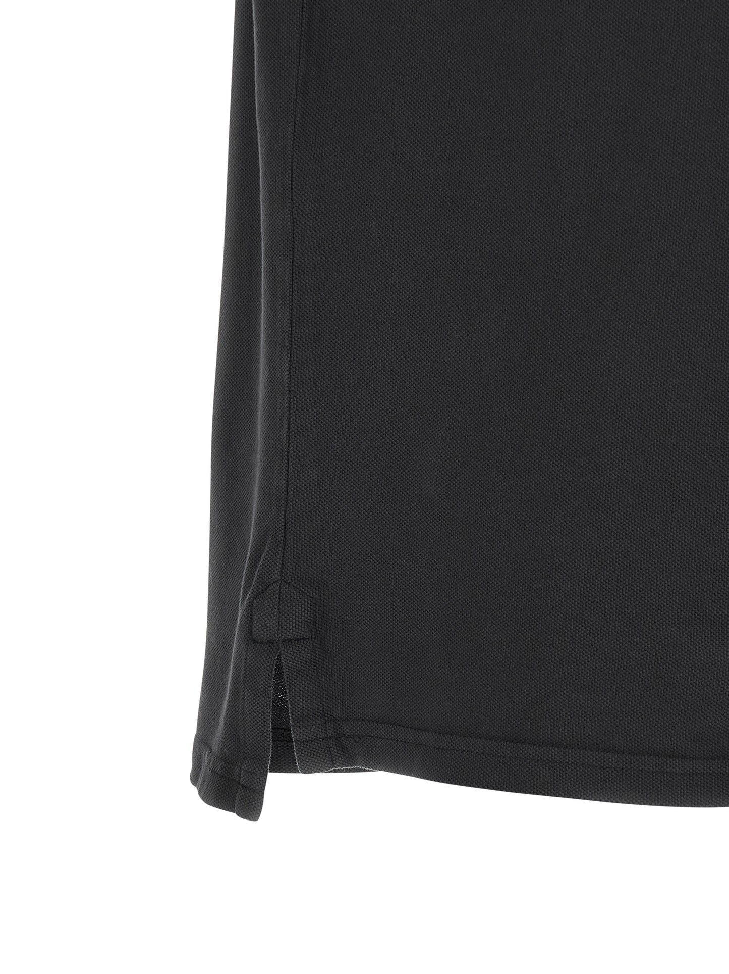 Isabel Marant Black Cotton Polo Shirt