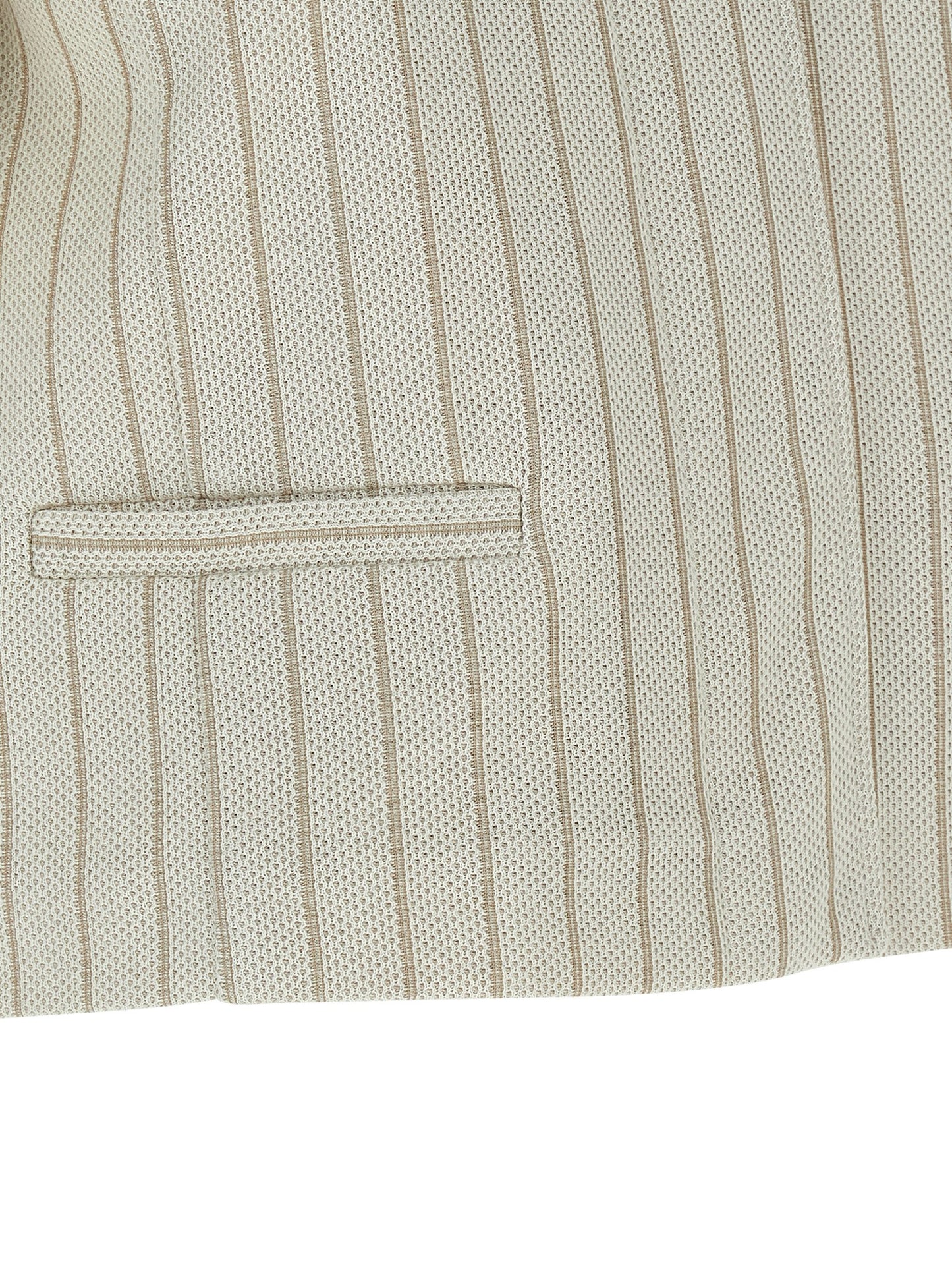 Max Mara Beige Cotton Full-Length Jacket