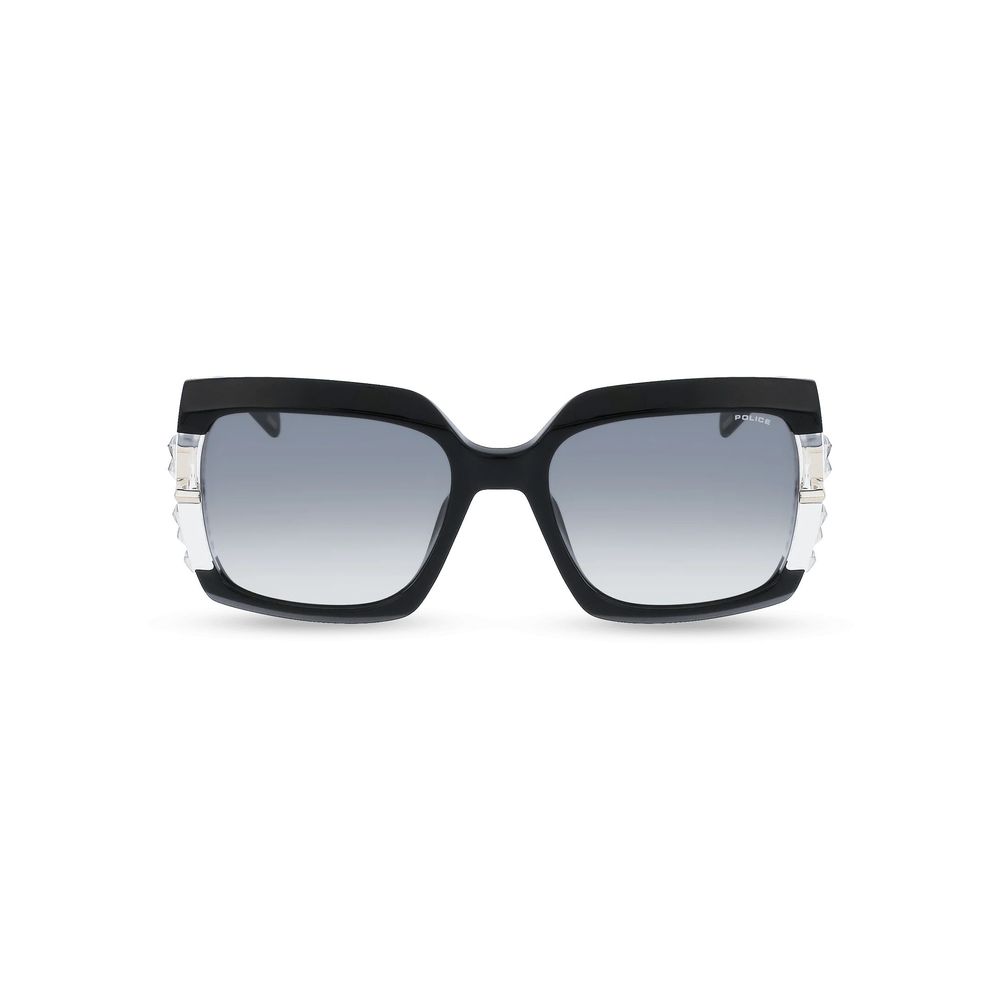 Lunettes de Soleil Police SPLG23M Noir Acétate Femme – Authentique | HBPS Fashion