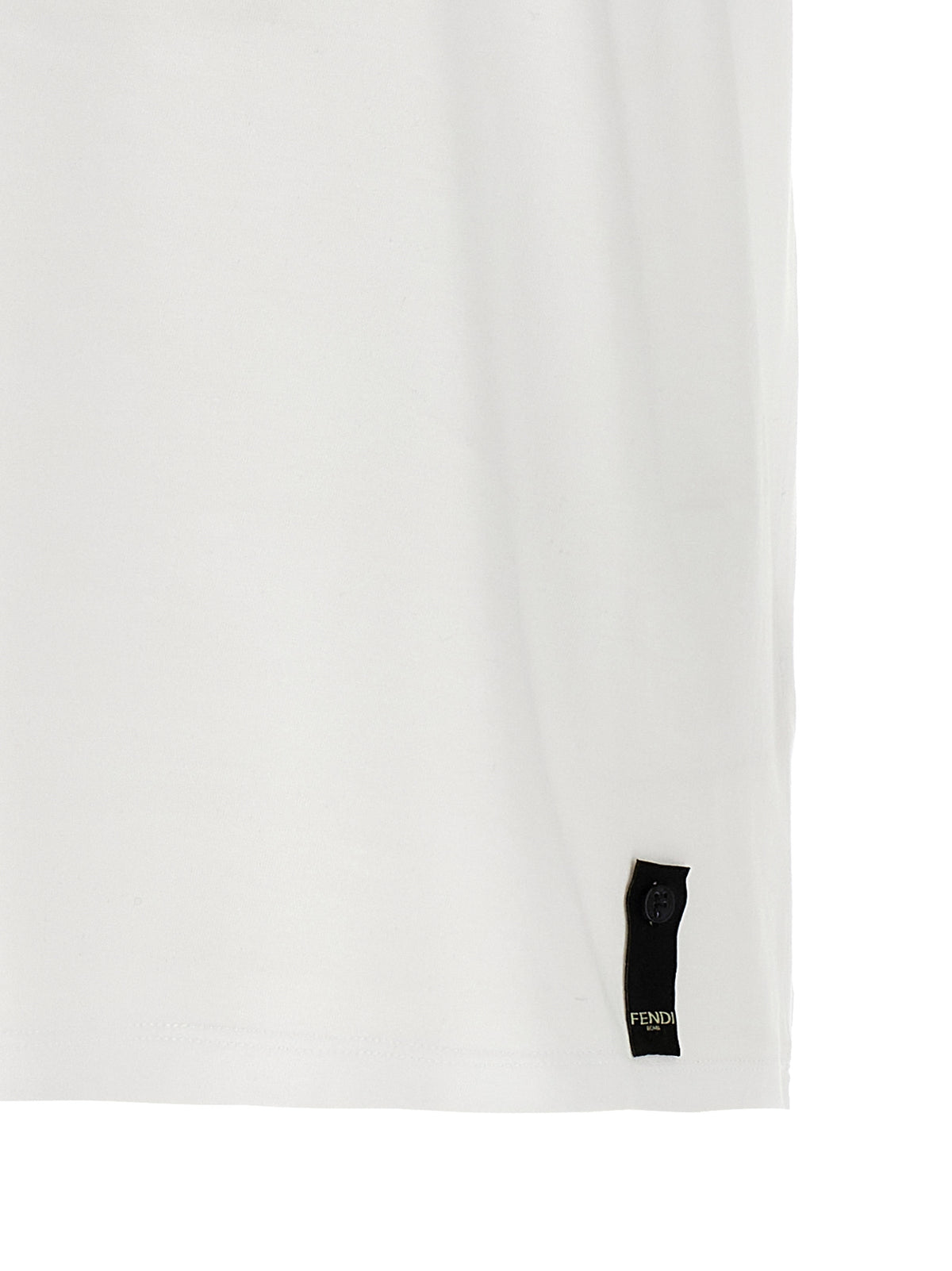 T-shirt Fendi en coton blanc – FE-314667
