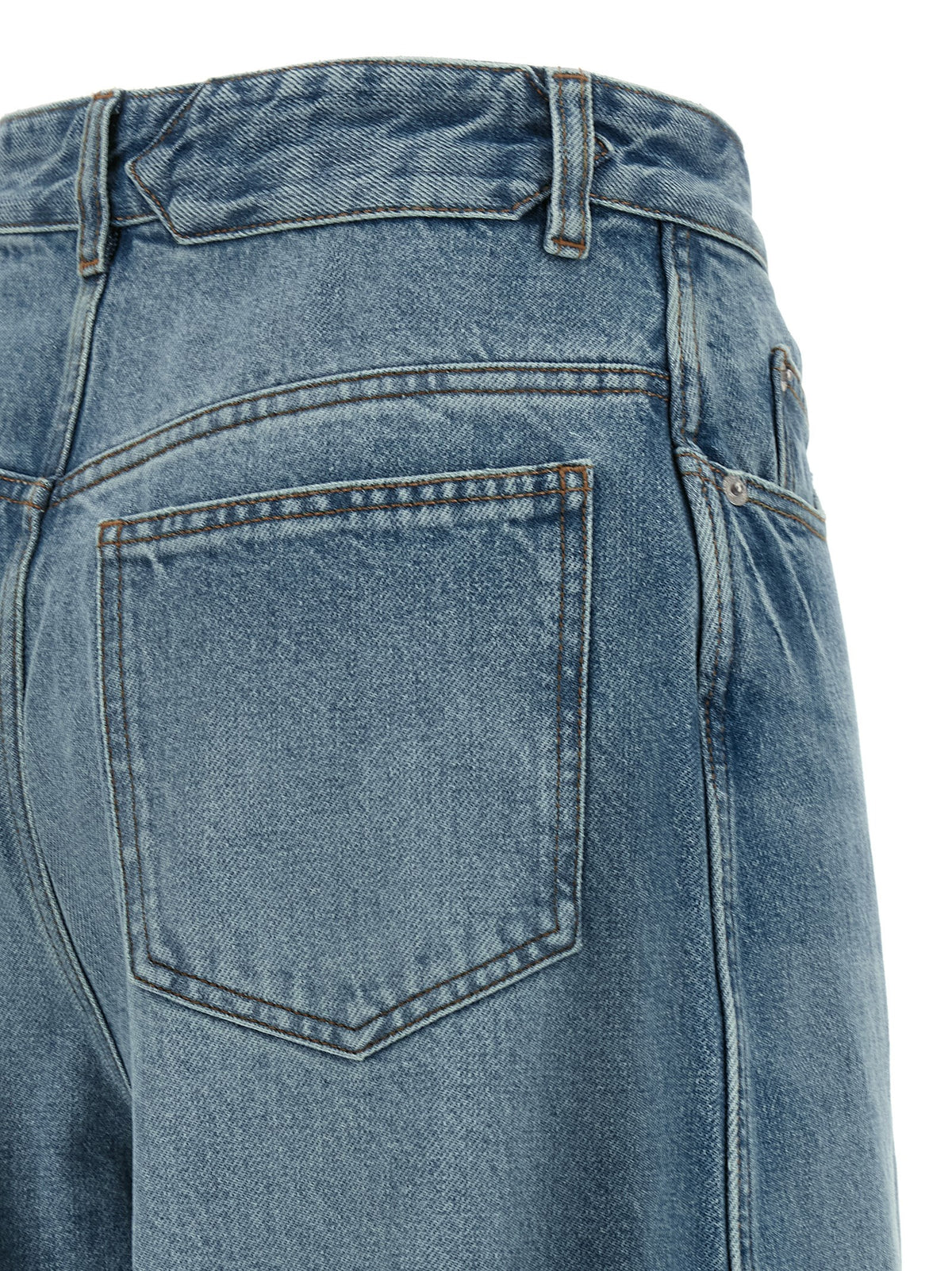 Jean Jacquemus femme Le De-Nimes Ovalo en coton bleu clair – JA-315474
