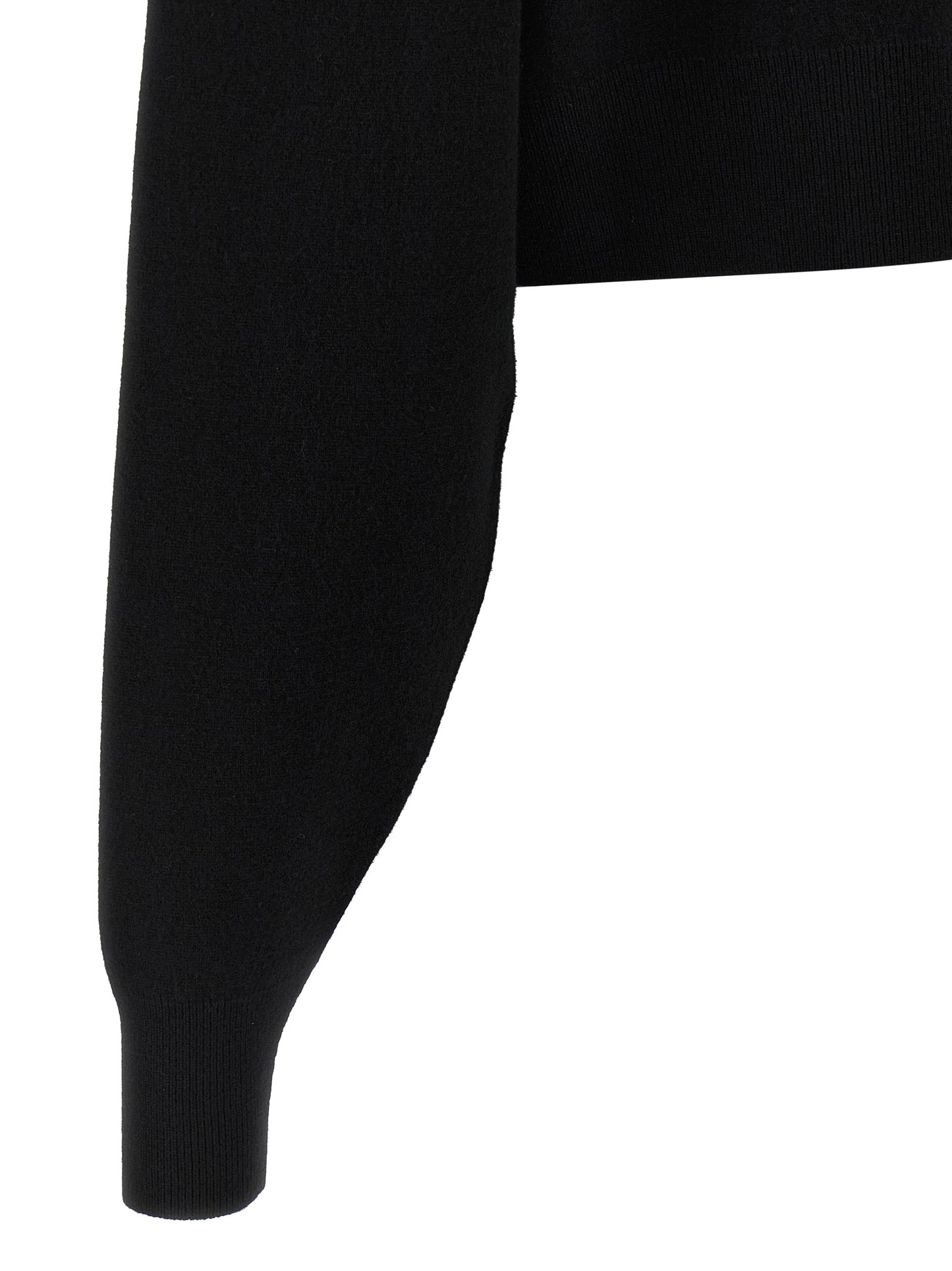 Tom Ford Black Virgin Wool Cardigan