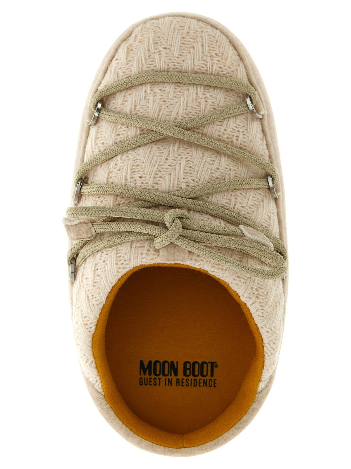 Mules Moon Boot x Guest in Residence femme Evx en polyester beige – MO-324776