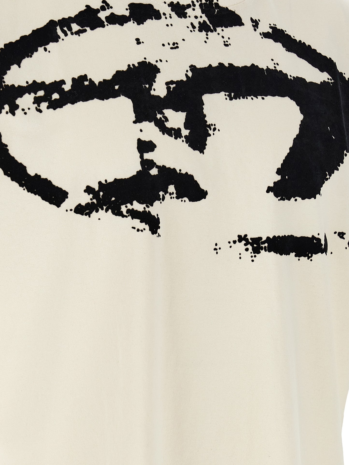 T-Shirt DIESEL T-Boxt-N14 Homme Bicolore Blanc/Noir – Authentique | HBPS Fashion