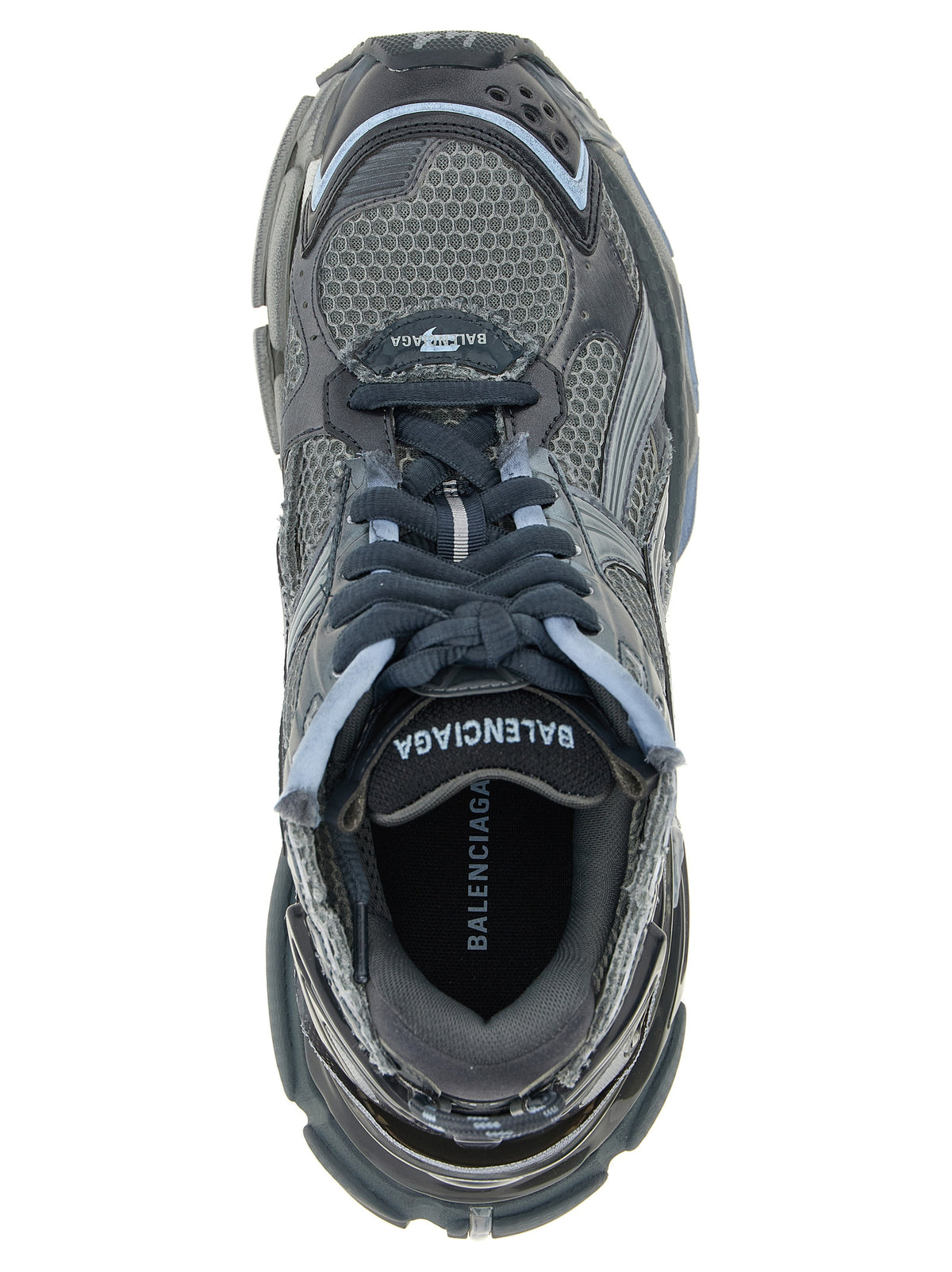 Balenciaga Gray Polyethylene Athletic Sneakers