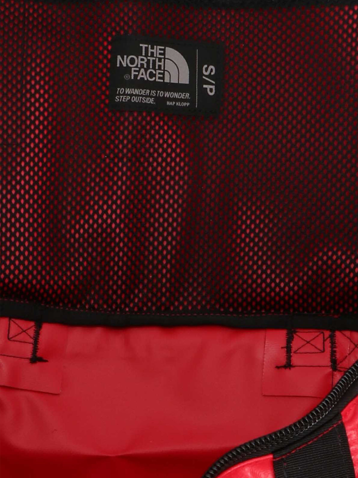Sac de voyage The North Face mixte en polyester recyclé rouge – TH330004BM