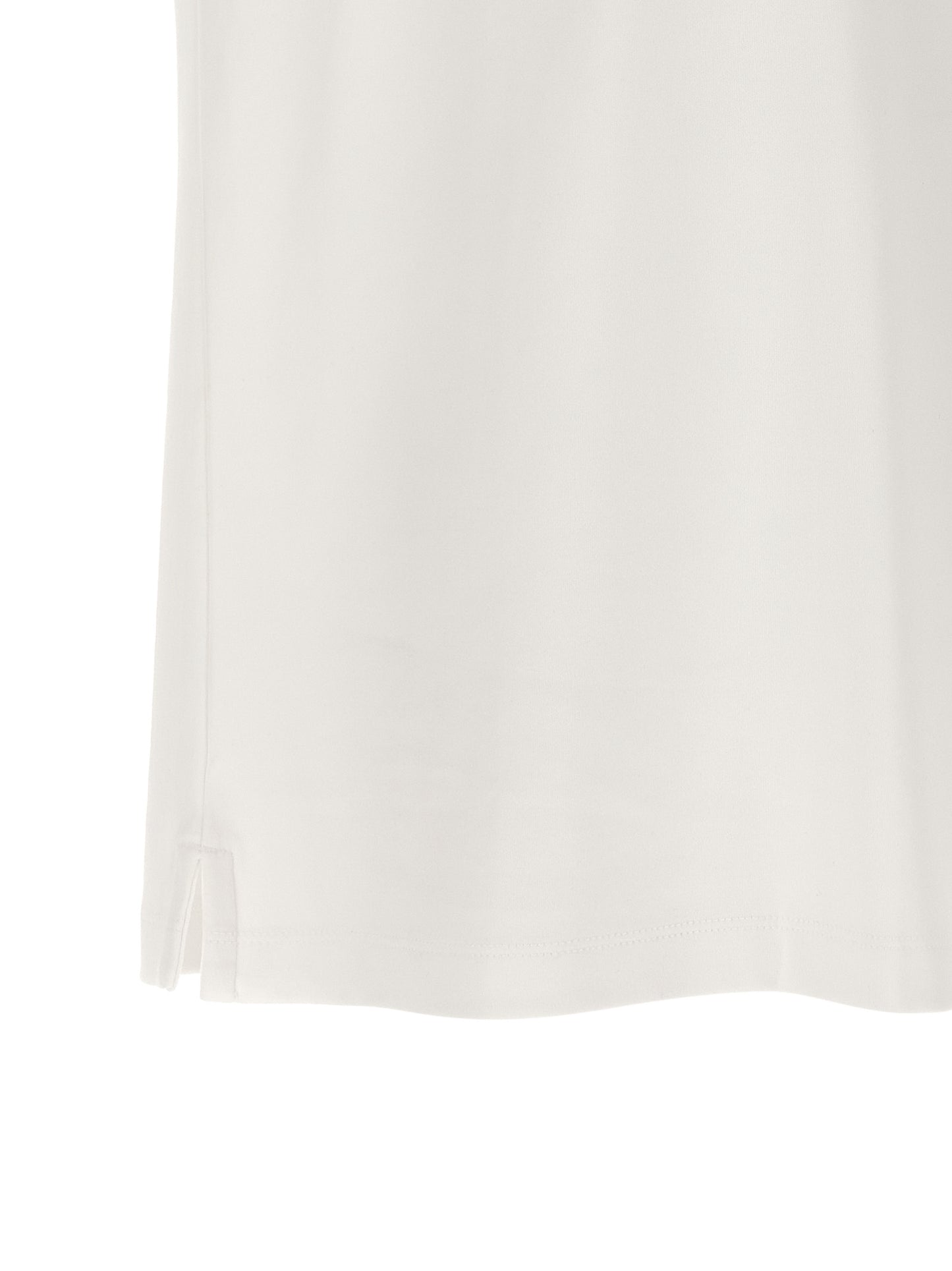 Hugo Boss White Cotton Polo Shirt