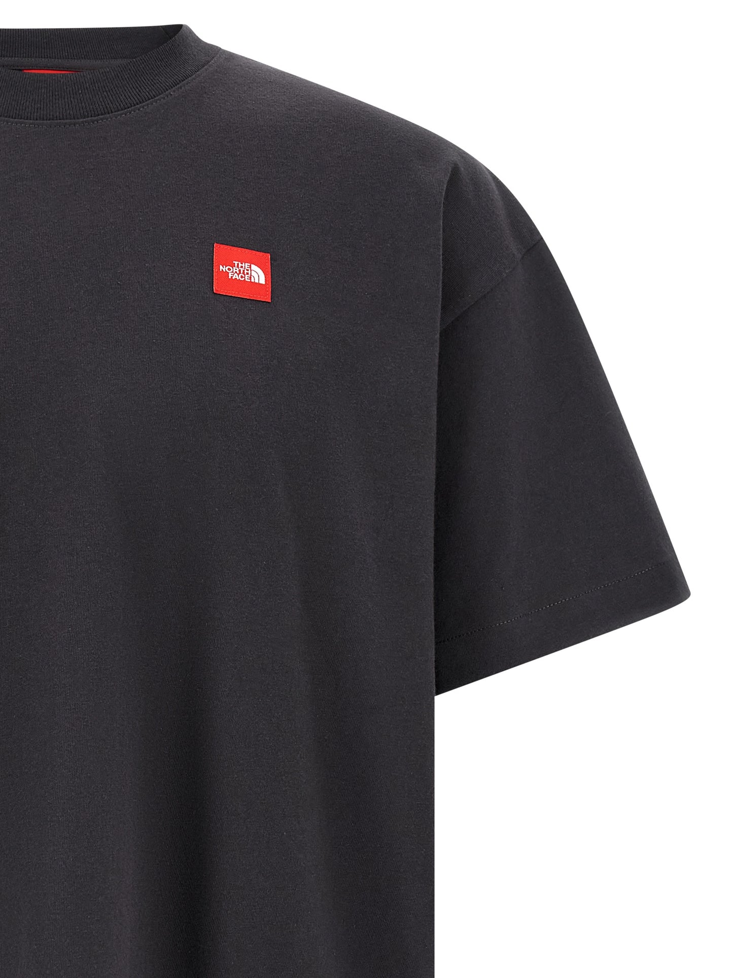 The North Face Gray Cotton T-Shirt