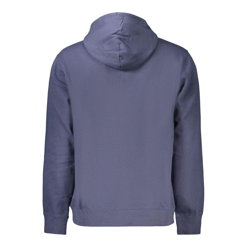 Sweat à capuche Converse homme en coton bleu – CO-46212