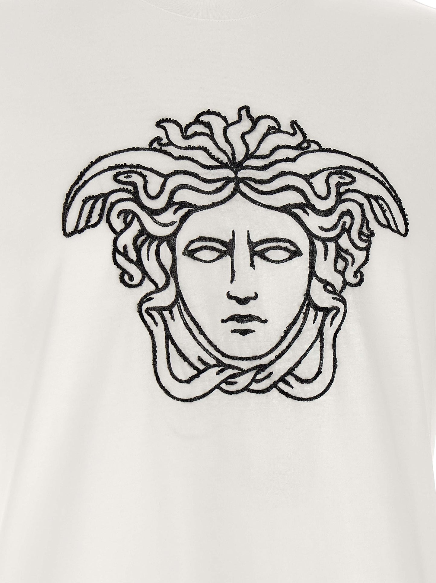 Versace Bicolor Cotton T-Shirt