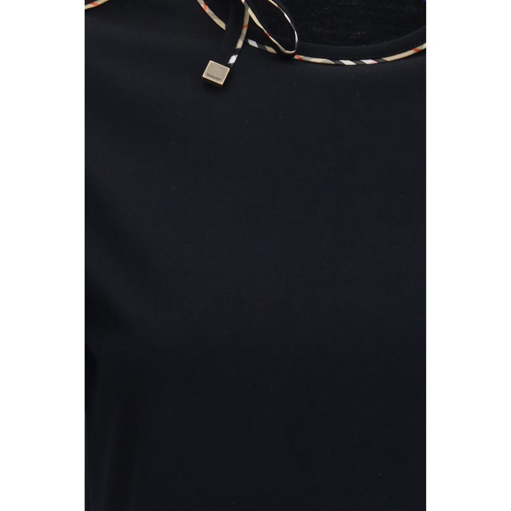 Burberry Black Cotton T-Shirt