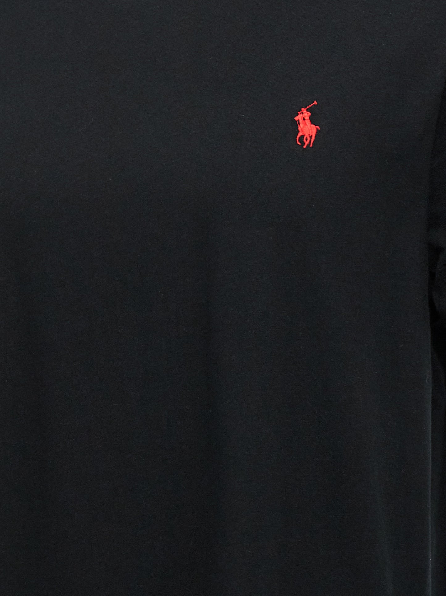 Polo Ralph Lauren Black Cotton T-Shirt