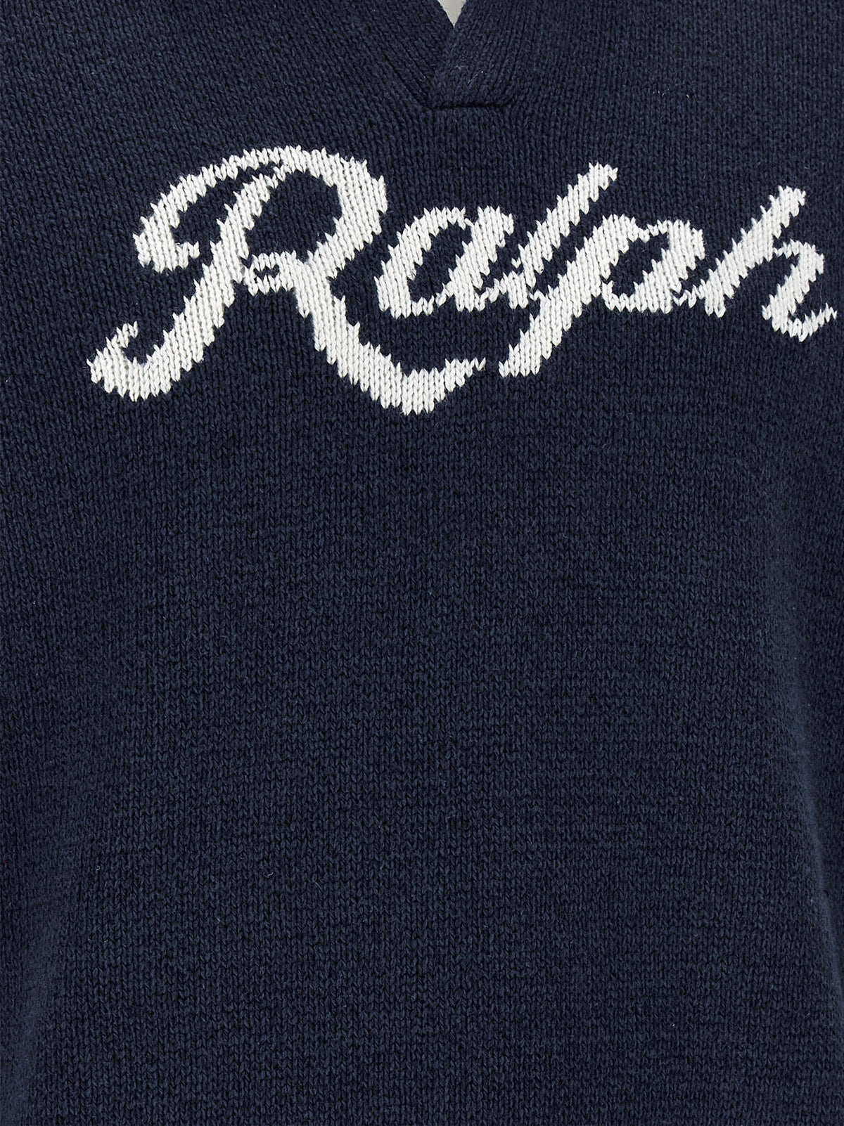 Polo Ralph Lauren Blue Linen Cardigan
