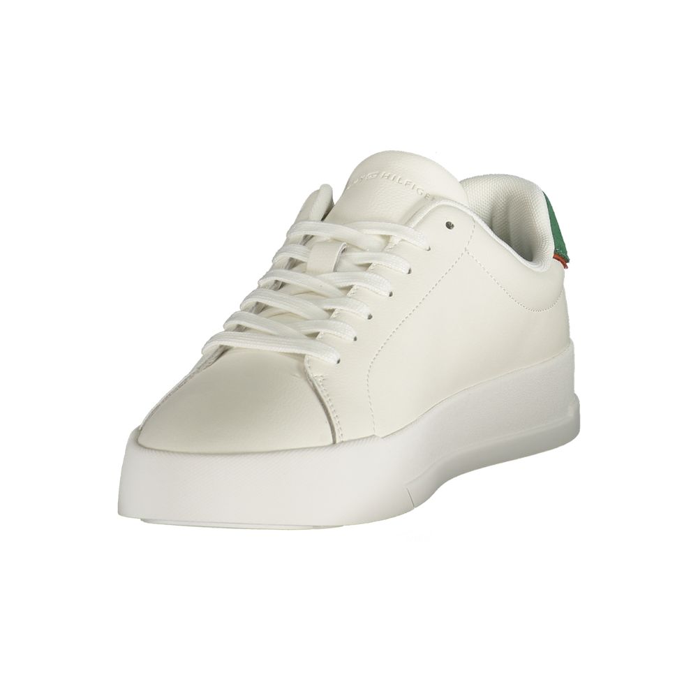 Baskets Tommy Hilfiger homme en polyuréthane blanc – TO-46260