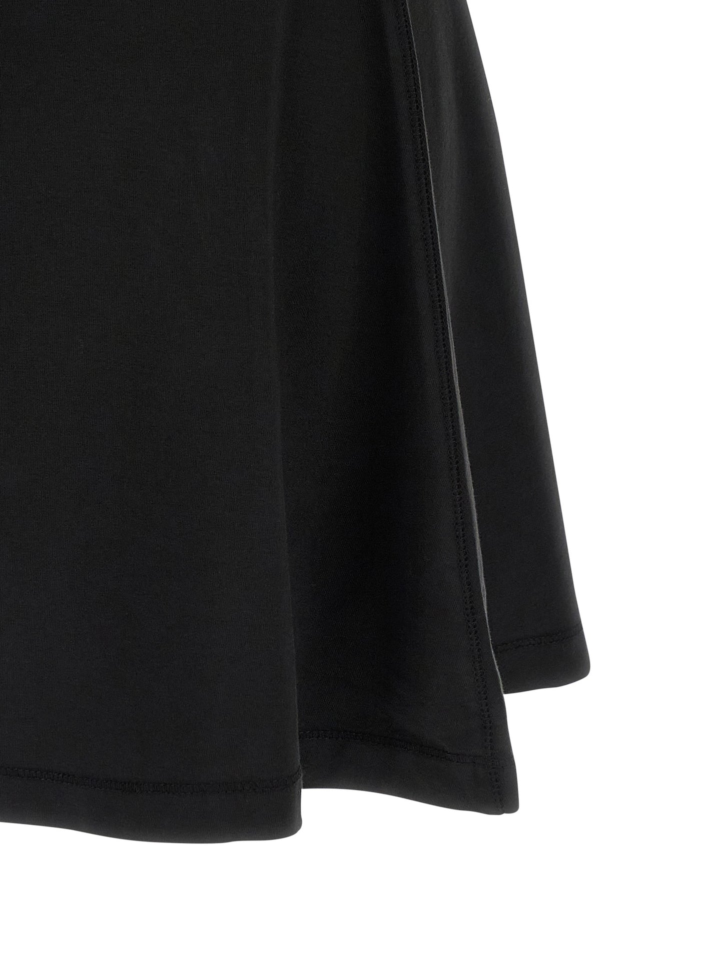 Diesel Black Cotton Short Dress