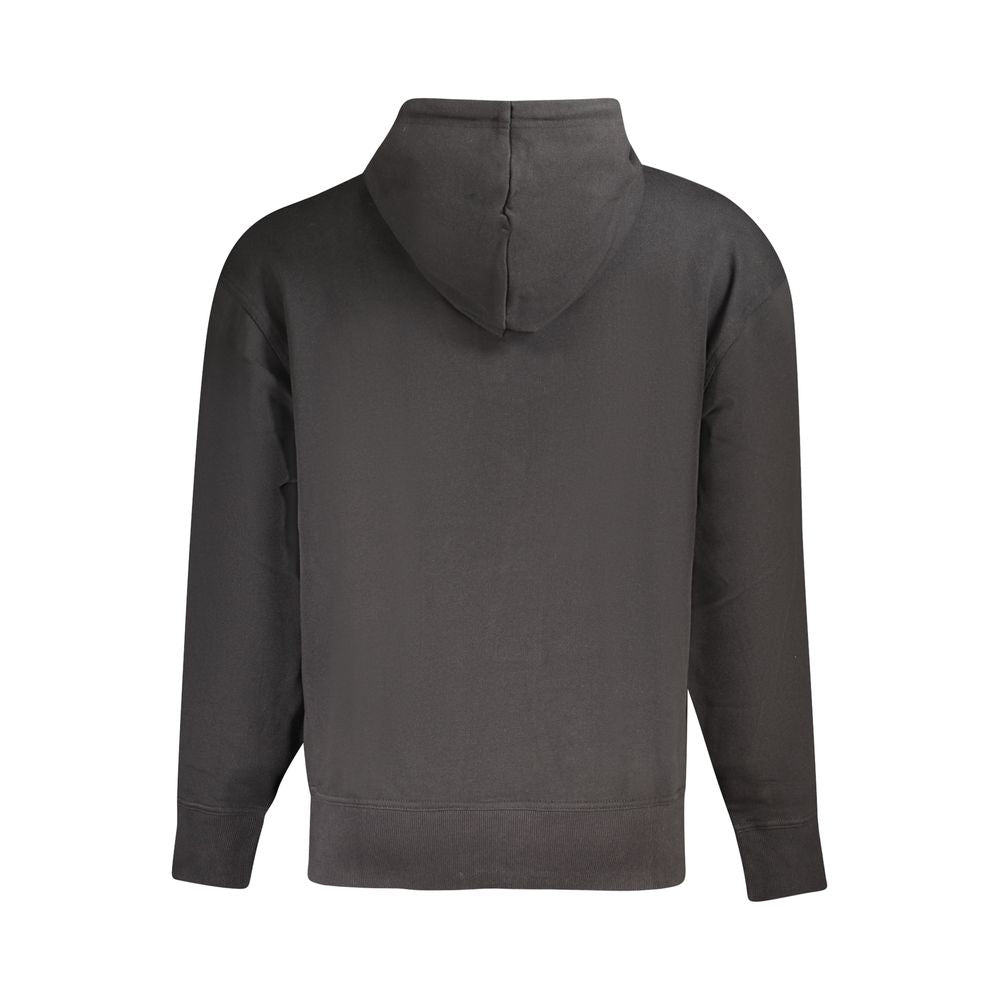 Sweat à capuche Hugo Boss homme en coton noir – BO-35777