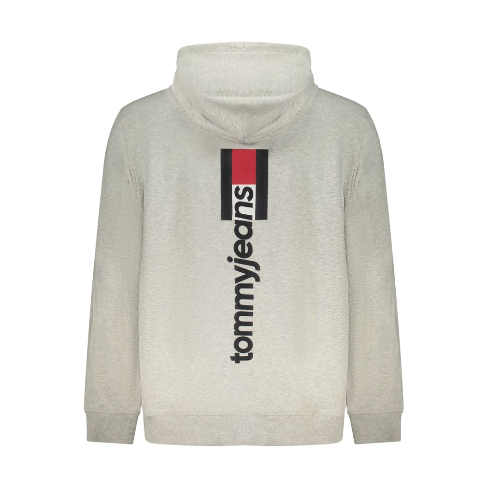 Sweat à capuche Tommy Hilfiger homme en coton gris – TO-46275