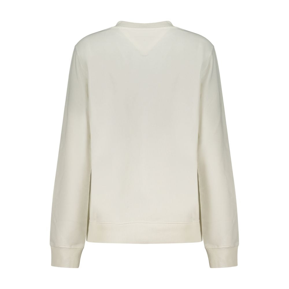 Sweat-shirt Tommy Hilfiger femme en coton blanc – TO-46287