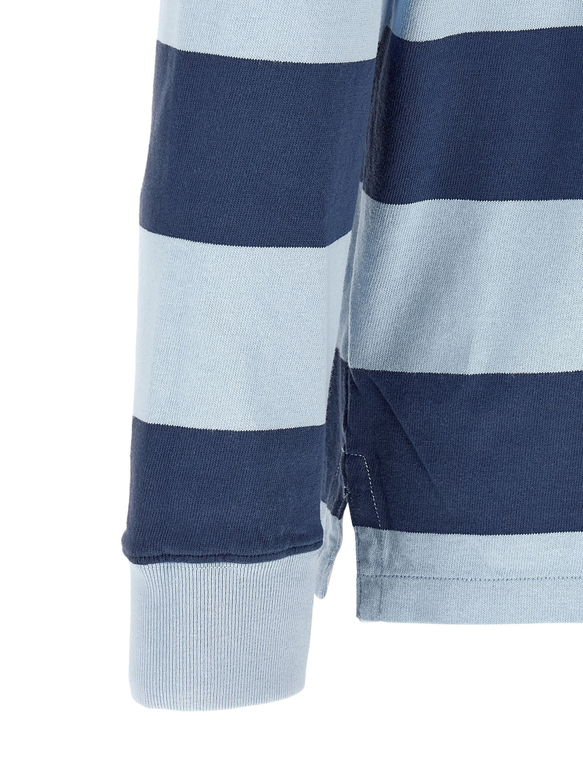 Polo rugby à manches longues Polo Ralph Lauren en coton bleu – PO-336337