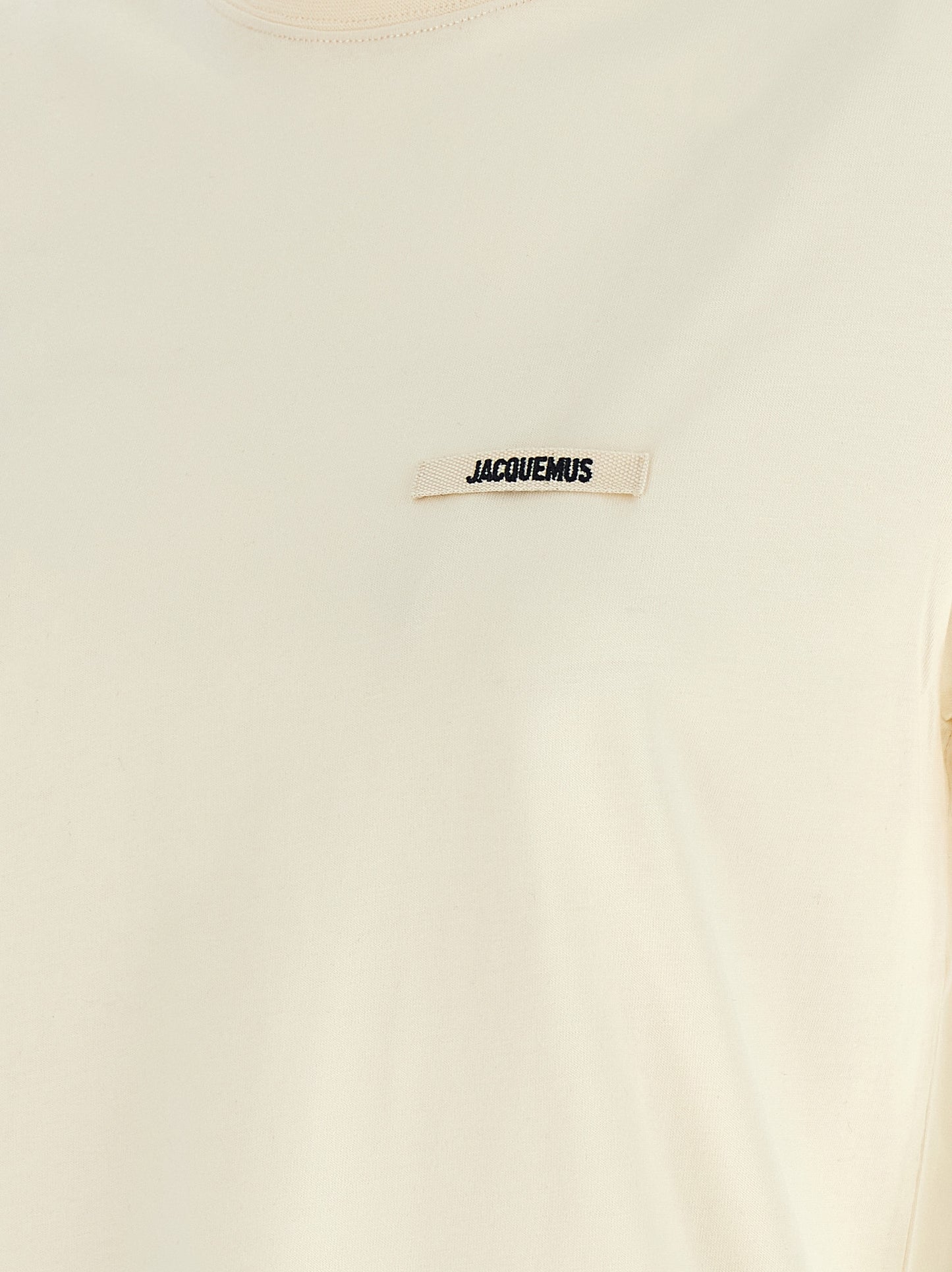 Jacquemus Beige Cotton T-Shirt